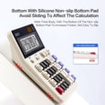 thumbnail image 3 of Deli 12-Digit Desktop Calculator, Battery & Solar Powered Standard Calculator with Extra Large LCD Display for Office Business School Home Daily Use Students, 3 of 9
