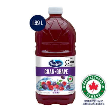Ocean Spray Cran Grape® Grape Cranberry Cocktail 1.89L