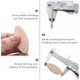 thumbnail image 3 of Phenofice 100Pcs Light Brown Wood Joining Biscuits for Home Use with Jointing Strength, 3 of 8