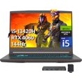 thumbnail image 1 of MSI Thin 15 15,6 Pouces FHD 144Hz Ordinateur Portable de Jeu, Intel i5-13420H, 64 Go RAM, 4 To PCIe SSD, NVIDIA GeForce RTX 4060, Clavier Rétroéclairé, Caméra Web, Win 11 Pro, Gris, Station d'Accueil 256 Go, 1 of 8