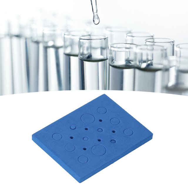 Foam Tube Rack Floating Design Water Absorption Resistance Practical Laboratory Accessory for