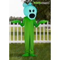 thumbnail image 2 of Plants Vs Zombies Snow Pea Costume Jumpsuit for Kid's, 2 of 6