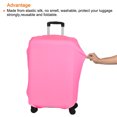 thumbnail image 3 of Unique Bargains Elastic Silk Travel Luggage Cover, Washable Protective Suitcase Protector Bag Pink for 28 Inch Wheeled Suitcase, 3 of 5