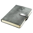 thumbnail image 1 of SLYNSHome Carnet à Couverture Rigide Ligné – Petit Carnet A5, Cahiers de Journal pour Femmes, Hommes Fournitures de Bureau - Gris, 1 of 9