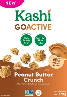 Kashi® GoActive™ Granola Céréales Beurre de Cacahuète Croquant 479 g