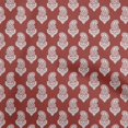 thumbnail image 1 of oneOone Georgette Viscose Blood Red Fabric Block Fabric For Sewing Printed Craft Fabric By The Yard 42 Inch Wide, 1 of 5