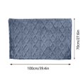 thumbnail image 3 of Fesfesfes Couverture Réversible en Flanelle Taffetas Design Double Texture Conditionnement Canapé Couverture de Sieste Ensemble de Lit Neuf Options de Couleur Décoration Maison, 3 of 5