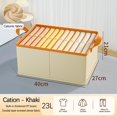 thumbnail image 4 of Birdeem Foldable Storage Box,Large Storage Baskets,Foldable Closet Storage Box ,Clothes Storage Basket Storage Box Miscellaneous Clothes Pants Storage Artifact,Small Storage Basket,Clothes Storage Bag, 4 of 4