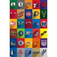 thumbnail image 1 of NBA League - Logos 24 Wall Poster, 22.375" x 34", 1 of 4
