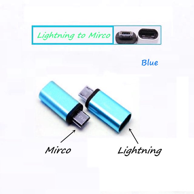 Adaptateur Convertisseur Connecteur Lightning Femelle vers Micro USB Mâle