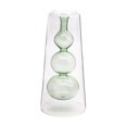 thumbnail image 1 of jifeng Vase en Verre Moderne pour Arrangement Floral, Pot de Fleurs Vert, 1 of 9
