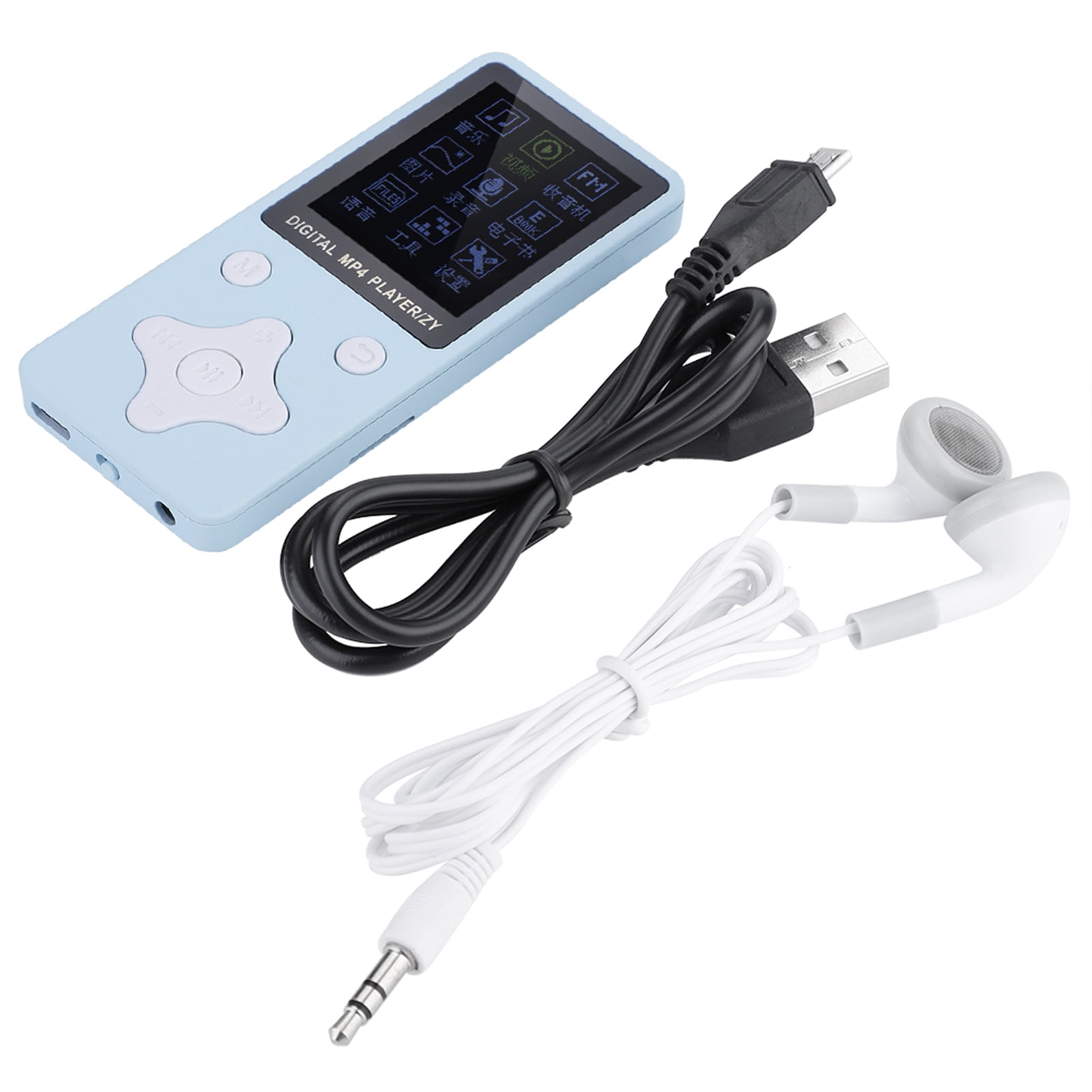 Lecteur de Musique MP4 Lecteur MP4, Lecteur de Musique Numérique Portable, Mini Enregistrement pour l'Écoute de Musique Livre Électronique
