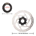 thumbnail image 3 of ZTTO Rotor de Frein à Disque Centerlock pour Vélo, Rotor en Acier Inoxydable avec Anneau de Verrouillage pour Vélo de Montagne et de Route MTB, 3 of 7