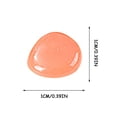 thumbnail image 3 of TIELUTT 1CM Small Luminous Stone Fish Tank Garden Fluorescent Micro Border Stone Edging Yard and Garden Items Terrarium Rocks Stepping Stone round 12 Decorative Stepping Stones for Landscaping, 3 of 4