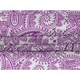 thumbnail image 5 of oneOone Tissu Velours Violet Bloc de Robe Tissu Imprimé Tissu au Mètre 58 Pouces de Large, 5 of 5