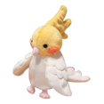 thumbnail image 2 of HILABEE Marionnette Perroquet 20cm Peluche pour Raconter des Histoires Jeu de Rôle Préscolaire Jaune et Blanc, 2 of 9