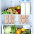 thumbnail image 4 of 36Pcs Egg Cartons Clear Plastic Egg Holder Storage Container Egg Tray for Family Pasture,Refrigerator Storage,6 Grids, 4 of 10
