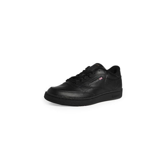 Reebok Men's Club C 85 Walking Shoe, Black/Charcoal, 10 M US