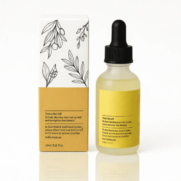 Rosemary Hair Oil – Nourishing Hair Care Oil for Smooth and Shiny Hair, 60ml,Makeup Organizers