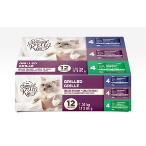 Special Kitty Grilled dans Gravy 12 x 85g