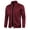 wine-knitzipupsweatermen, variant on Clearance Sale Men‘s Sweater 1/4 Zip Up Pullover Fall Winter Plain Solid Color Polo Sweatshirts Fleece Sweatshirt for Men Stand Collar Quarter Zip Pullover Top Plus Size