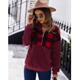 thumbnail image 4 of REDHOTYPE Women's Fleece Jacket Winter Warm Sweatshirt, 4 of 9