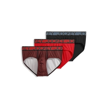 Jockey Men's Active Microfiber Brief - 3 Pack
