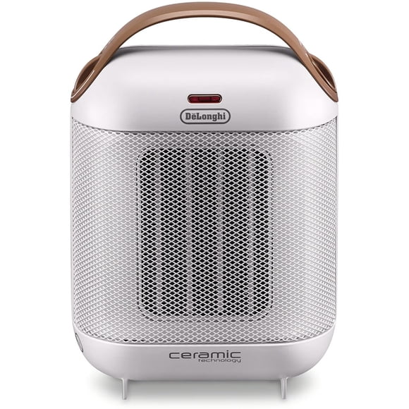DeLonghi Capsule Ceramic Heater - White