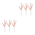 thumbnail image 3 of Baohd 3x Realistic Appearance Artificial Plants Nature S Charm To Space Easy To Clean orange pink 2Set, 3 of 6