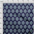 thumbnail image 3 of oneOone Cotton Flex Dark Blue Fabric Block Sewing Craft Projects Fabric Prints By Yard 40 Inch Wide-US, 3 of 5
