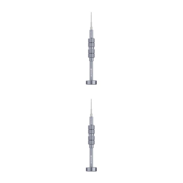 ziyahi Outil de Réparation Outil de Démontage Vis Dissolvant Acier Inoxydable Antirouille Longue Durée Longue Poignée Opération Simple E T2 C 0.8 2Set