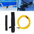 thumbnail image 4 of Swim Resistance Belt, Drawstring for Training Elastic Band, Swim Instructor Exercise Belt - Yellow 10mm, 4 of 8
