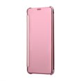 thumbnail image 1 of XYCCA Étui de Téléphone Antichoc Transparente en PC Rigide avec Miroir Rabattable pour Samsung Galaxy S8 Or Rose-081901, 1 of 3