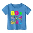 thumbnail image 4 of Chandail à Manches Longues pour Enfants Filles Tenues pour Tout-Petites Fille Carnaval pour Enfants Couleur Imprimée Col Rond T-Shirt à Manches Courtes, 4 of 4