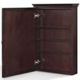thumbnail image 4 of Crosley Lydia Mirror Medicine Cabinet in Espresso, 4 of 8