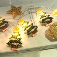 thumbnail image 3 of pitrice String Lights Santa Claus Hanging Lightweight Manuel Switch Bonhomme de Neige Light Special Design Réglable Décoration Fête Santa Claus, 3 of 6