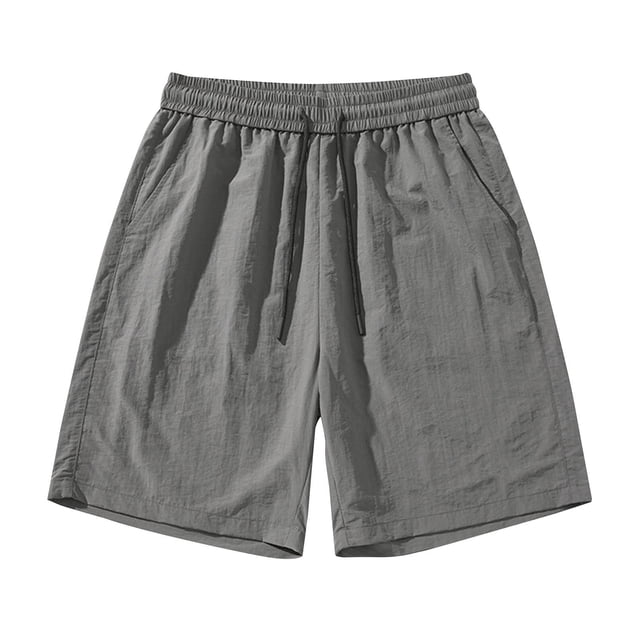 asjyhkr Men's Summer Shorts Lightweight Beach Elastic Waist Shorts Quick Drying Drawstring Beach Shorts with Pockets