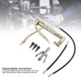 thumbnail image 4 of Grease Tool Coupler, Grease Tool Nozzle Kit 4 Claw Joint Flexible Nozzle Oxidation Resistant  for Air Compressor Grease Pump, 4 of 7
