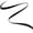 Black - 001, variant on Rimmel Scandaleyes Exaggerate Felt Tip Eyeliner, Long Lasting Formula for up to 16 Hours, 100% Cruelty-Free, Black