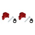 thumbnail image 2 of Ruiboury Outil de Compresseur à Ressort Facile à Fiable pour le Compresseur à Ressort de Soupape en Aluminium de Maintenance de Vanne de Bricolage Rouge 2Set, 2 of 6