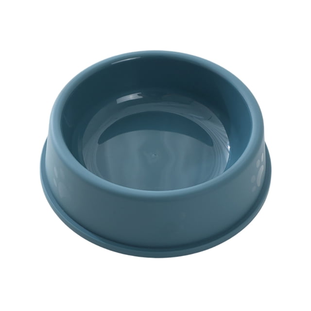 Bols Ronds pour Chiens pour Usage Intérieur et Extérieur, Faciles à Nettoyer, Conteneur de Stockage de Nourriture pour Animaux de Compagnie pour Chats et Chiens