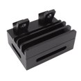 thumbnail image 3 of Charging Station Rack, 5 Ports Magnetic Design Slip Resistance Eco Friendly Bamboo Wood Charging Station  For Home For Electronics For Mobile Phones For Dorm Black,Natural Color, 3 of 8