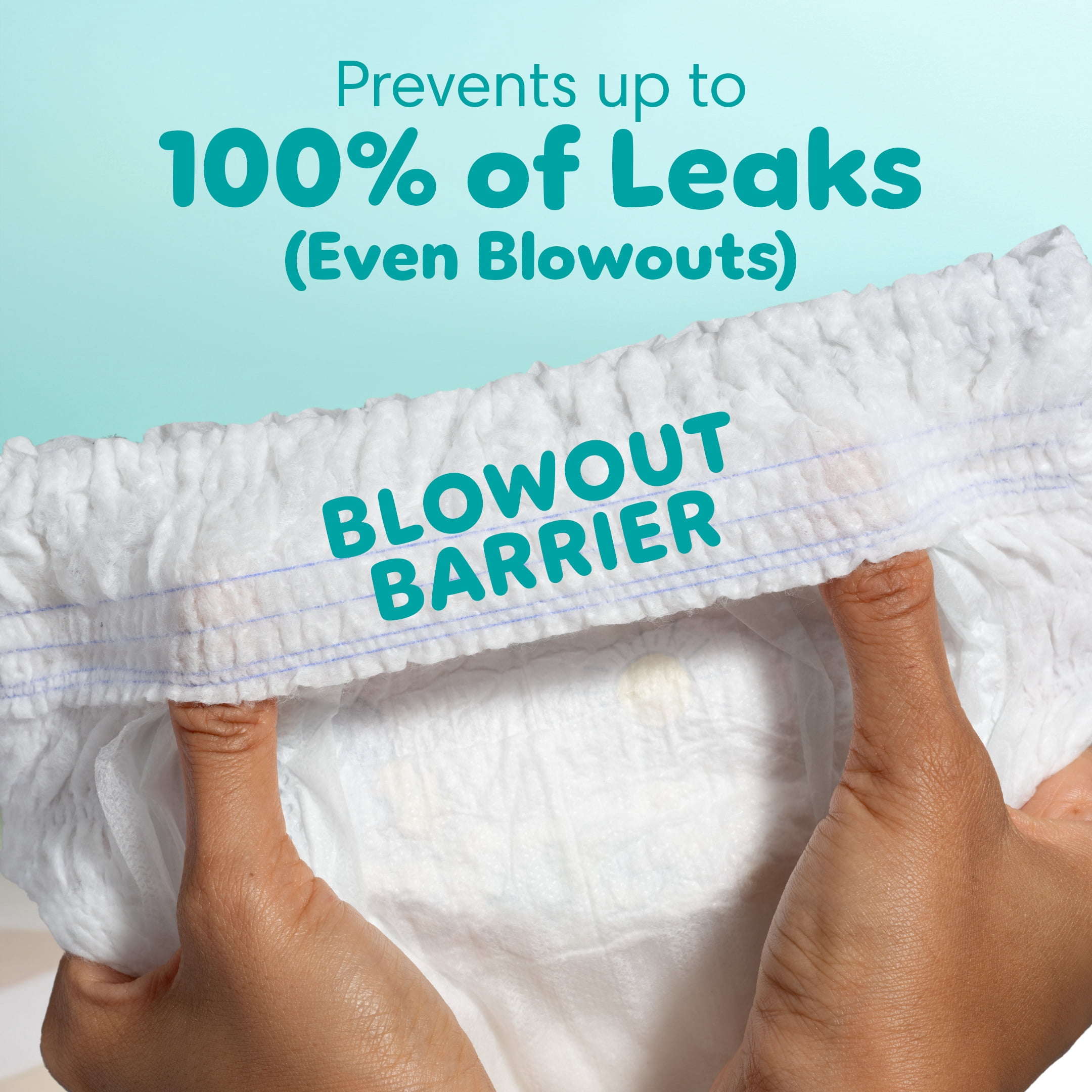 Pampers Couches - Swaddlers 360° - Taille 3, jusqu'à 100 % Anti-Fuites avec Ajustement Sec et Confortable, Onglets Faciles à Enlever Conçus pour des Changements Faciles, Couche à Enfiler