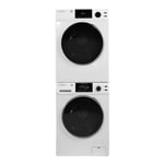 Equator STANDARD STACKABLE EW 835 18 lbs Washer 1.9cf + ED 870 DL Vented Sensor Dryer 4cf SINGLE OUTLET 110V