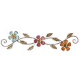 thumbnail image 2 of Stratton Home Decor Décoration Florale Rustique pour Porte avec Écusson en Métal, 2 of 9