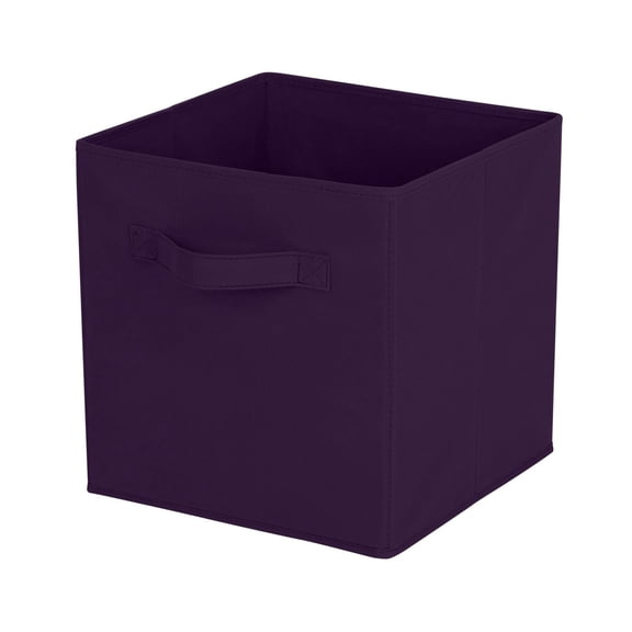 Mainstays Storage Cube Basket Box, Foldable, Home Organization, Main Materials Are Non Worn Fabric and Paper Card, Perfect for Nursery, Playroom Etc.