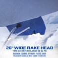 thumbnail image 2 of Snow Joe 20-Foot Extendable Aluminum Roof Snow Rake with 26-Inch Head, 2 of 3