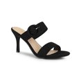 thumbnail image 1 of BLISSFUL STEP Women's Buckle Stiletto Heels Slide Sandals, 1 of 7