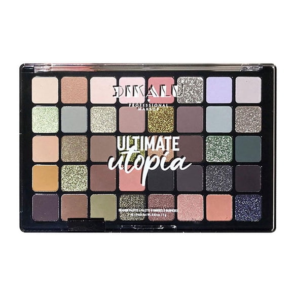UOYOTT 40 Color Eyeshadow Palette Glitter Eye Shadow Waterproof Make Long Eyes Pallet Shimmer Beauty