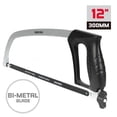 thumbnail image 1 of Swiss Tech 12" Hacksaw,Steel Frame,Bi-metal Blade, 1 of 4
